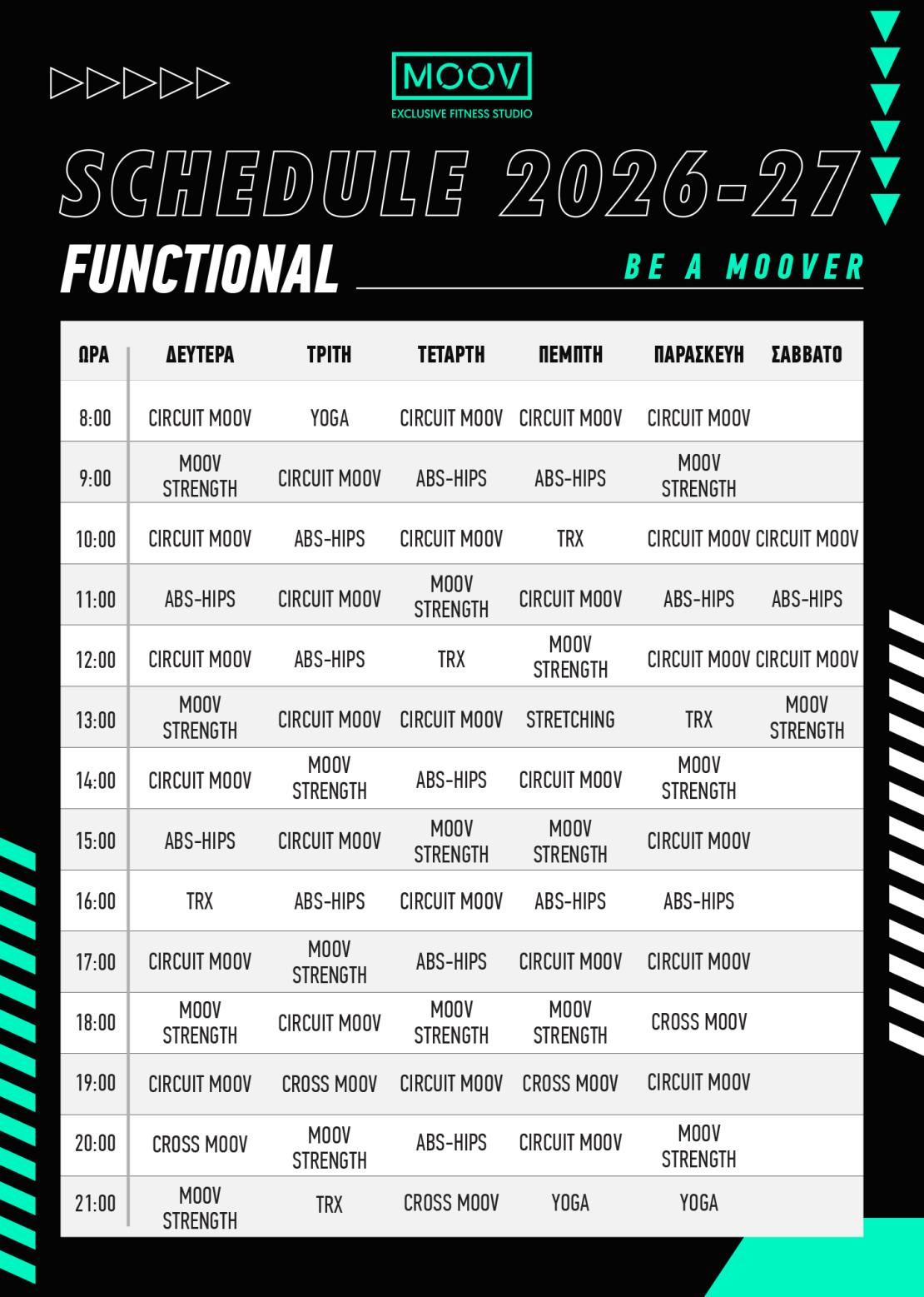 PROGRAMMA FUNCTIONAL 